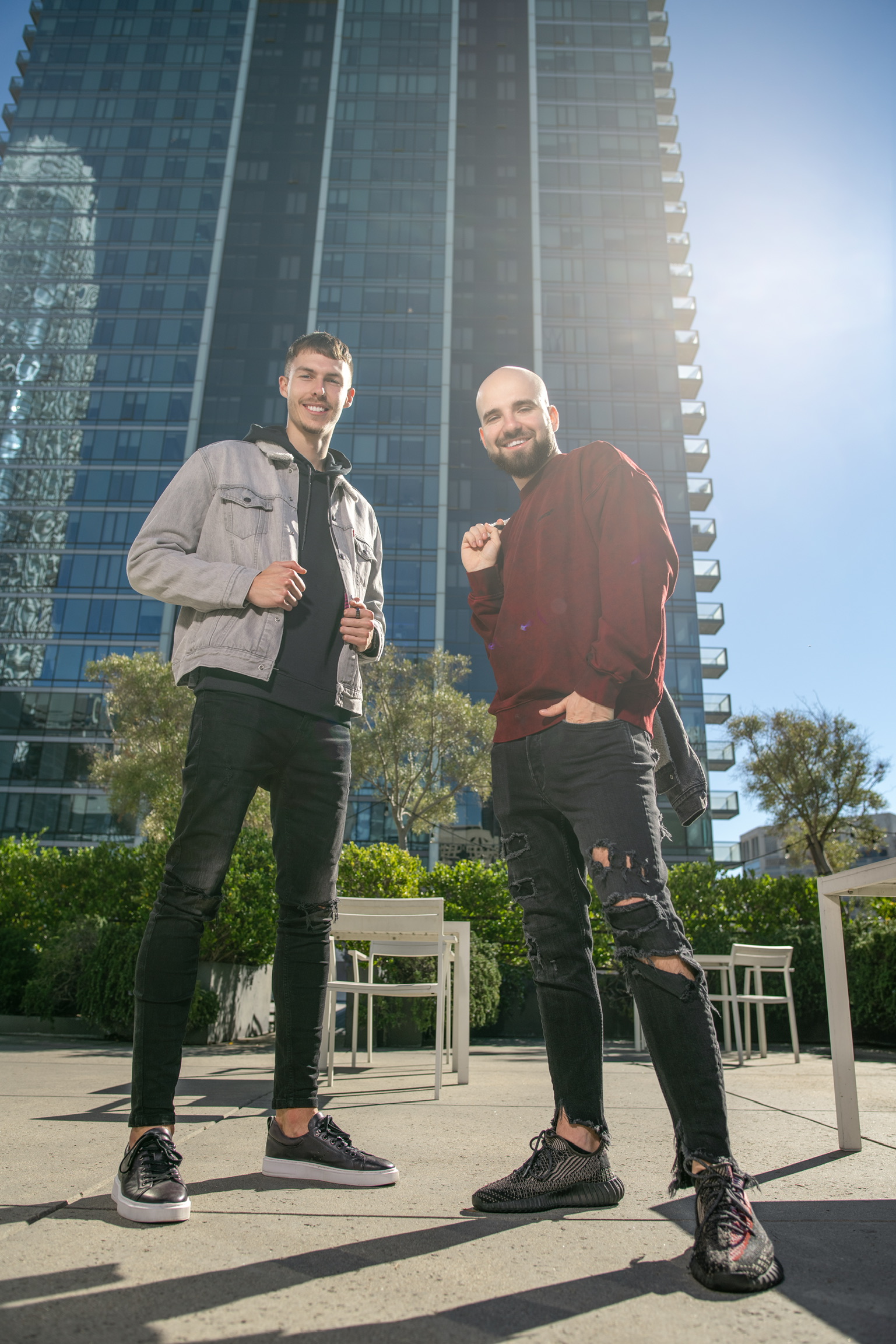 two men wearing typical silicon valley style