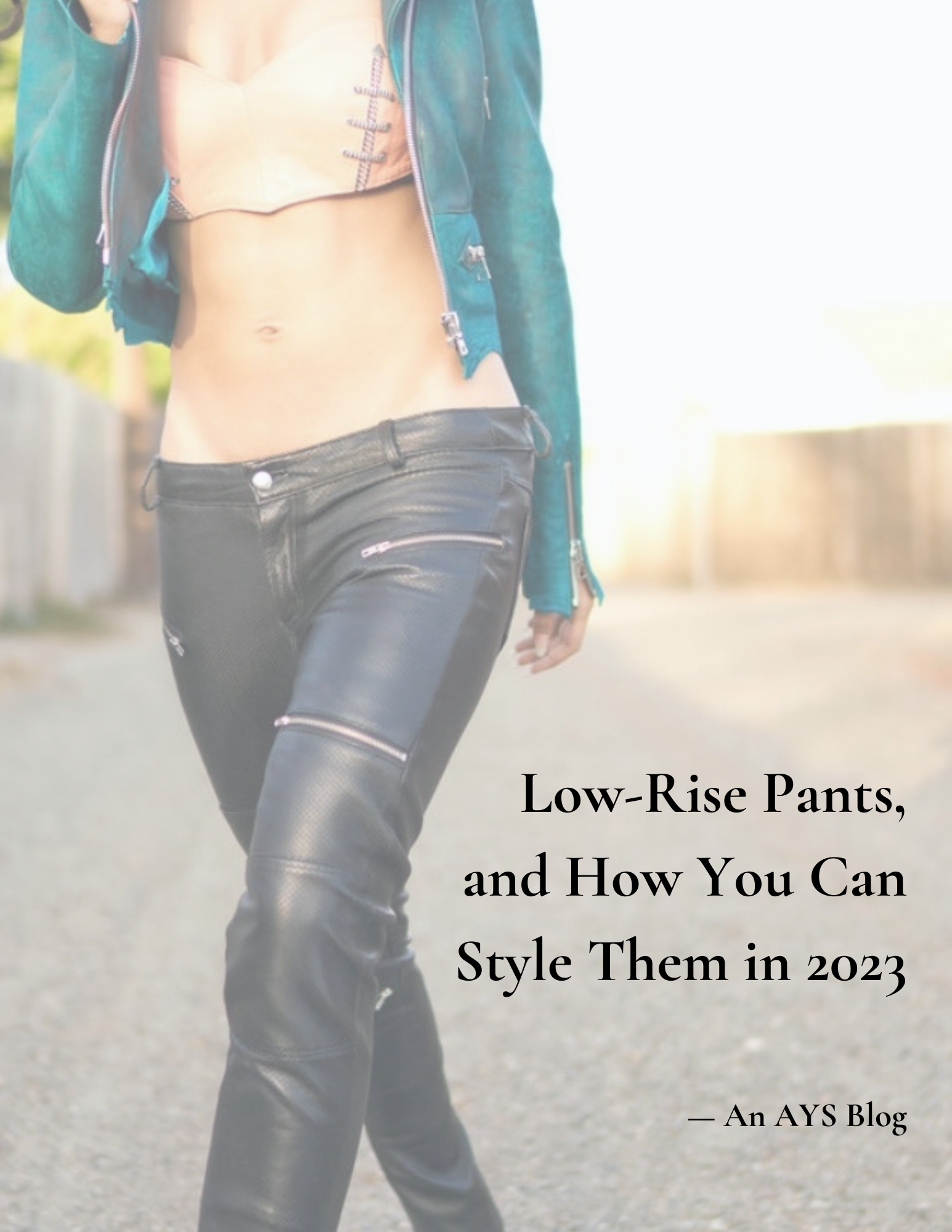 low rise pants
