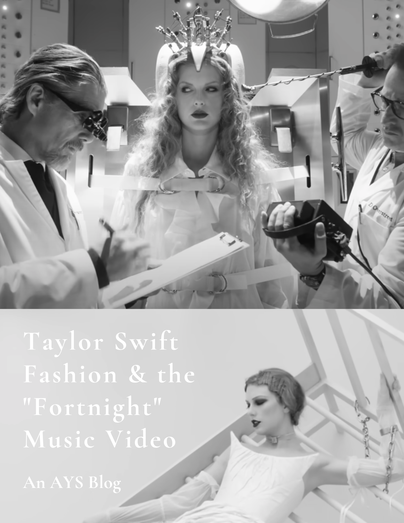 Taylor Swift "Fortnight" music video: Abby Young Styling Blog