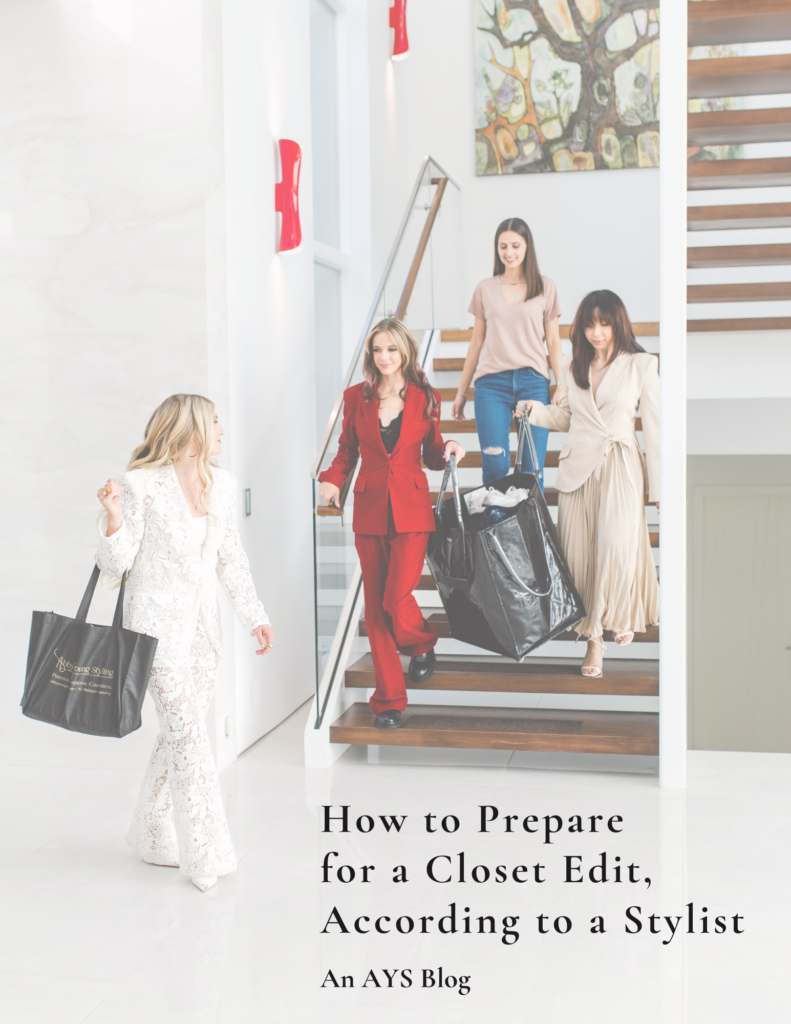 How to Prepare for a Closet Edit, According to a Stylist - Abby Young ...