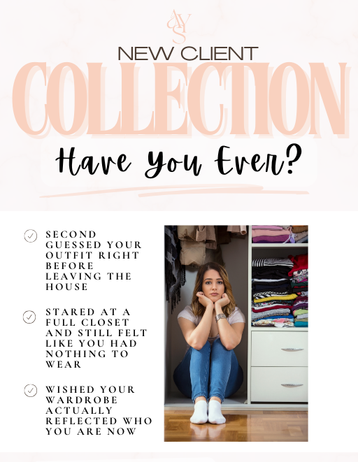 New Client Collection personal shopping and styling by Abby Young Styling